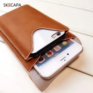 Universal Leather Case Waist Bag