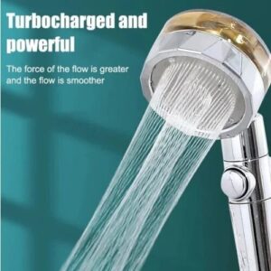 Water Saving Flow 360° Rotating High-Pressure Shower
