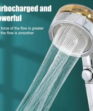 Water Saving Flow 360° Rotating High-Pressure Shower