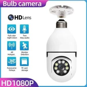 Wireless Wifi Light Bulb Camera Security Camera