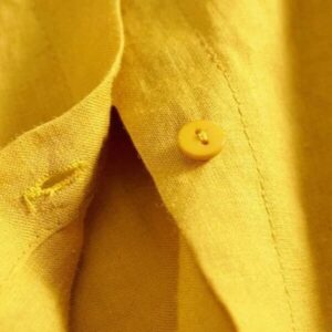 Womens Cotton Linen Seven Sleeve Shirt
