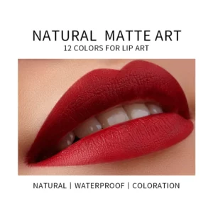 12 Colors Velvet Matte Lipstick Pen