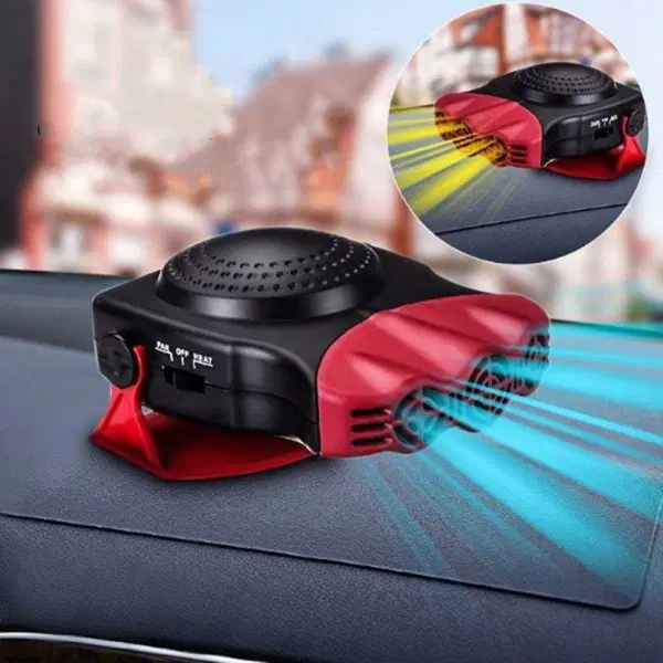 2 IN 1 AUTO CAR PORTABLE HEATER AND WINDSHIELD DEFROSTER