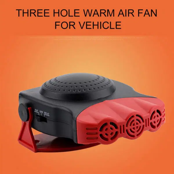 2 IN 1 AUTO CAR PORTABLE HEATER AND WINDSHIELD DEFROSTER