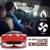 2 IN 1 AUTO CAR PORTABLE HEATER AND WINDSHIELD DEFROSTER