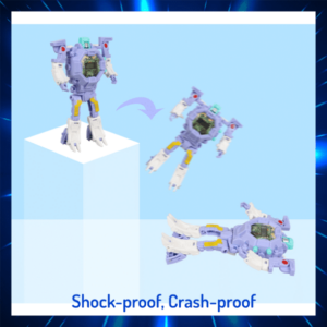 Reloj de juguete robot transformador 2 en 1