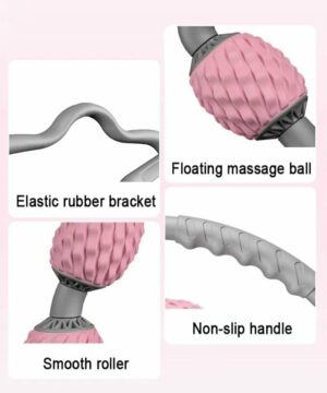 360 ° Muscle Roller for Leg Neck Hand Arm Muscle Relax Massager