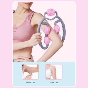 360 ° Muscle Roller for Leg Neck Hand Arm Muscle Relax Massager