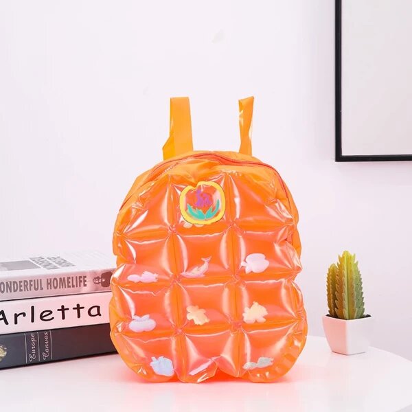 90s style Inflatable Bubble Blow Up Backpack