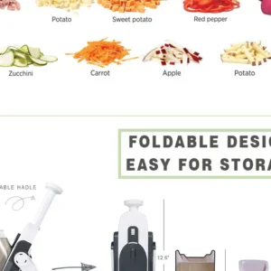 Adjustable Safe Vegetable Slicer