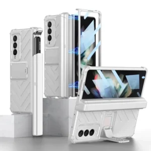 All-Included Pen Case Magnetic Hinge Screen Holder