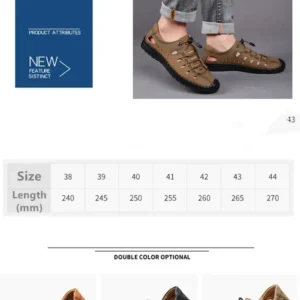 Aviator Wrapped Toe Hollow Leather Sandals