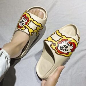 Basix “Eyes” Non-Slip Home Slippers