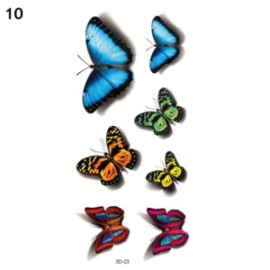 Trendy 3D Tattoo Stickers 50 PCS