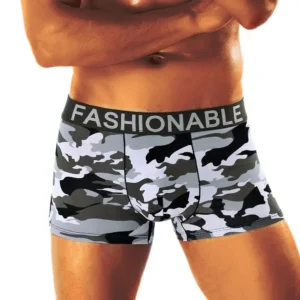 CAM Men Sexy Camouflage Soft Briefs Underpants Breathable Knickers Shorts Underwear