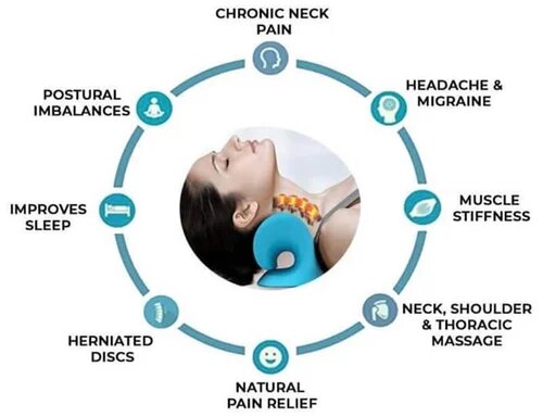 Cervical Neck Traction Inflatable Pillow