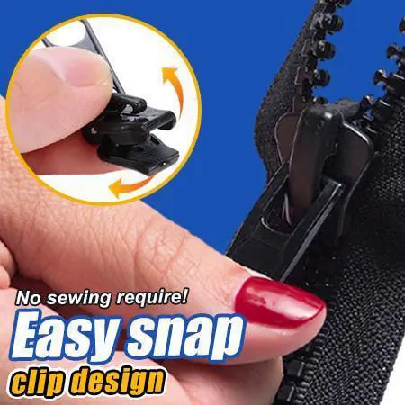 Clip-on Zipper Fix Head (6pcs)