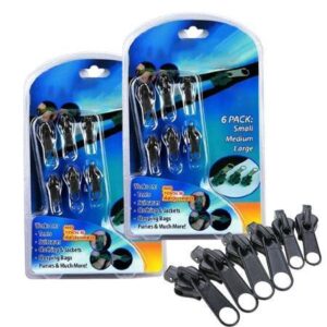 Clip-on Zipper Fix Head (6pcs)