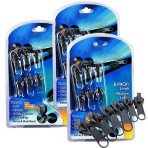 Clip-on Zipper Fix Head (6pcs)