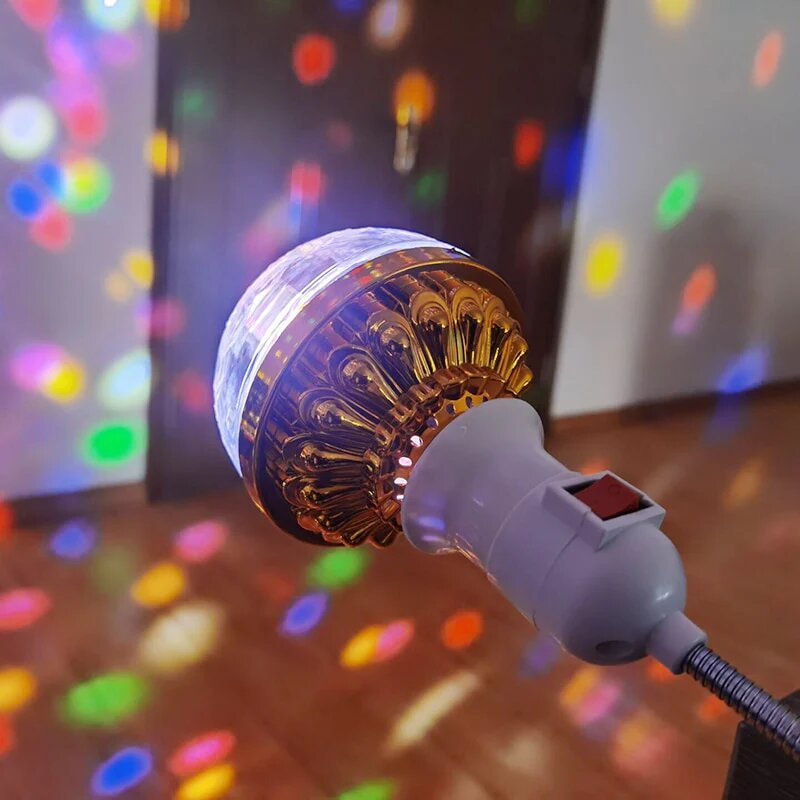 Colorful Rotating Led Magic Ball Light