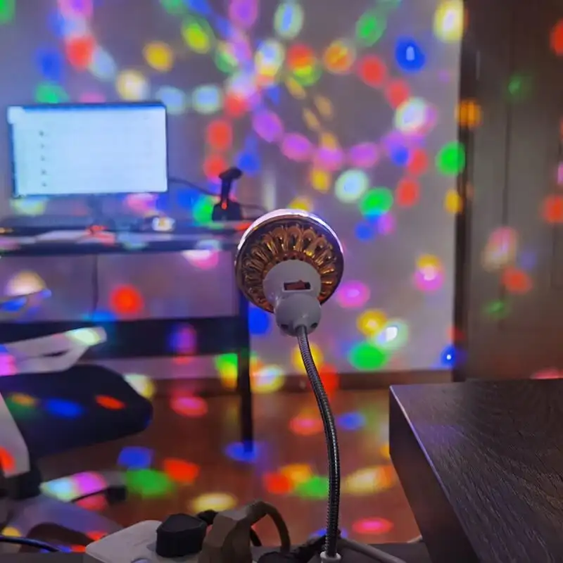 Colorful Rotating Magic Ball Light