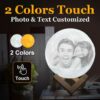 Custom 3D Photo Moon Lamp
