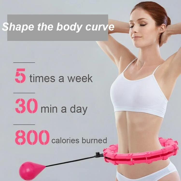 Detachable Smart Fitness Weighted Hula Hoop