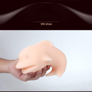 Dolphin Male Masturbator Cup Oral Sex Toys Man Pocket Pussy Sex Toy