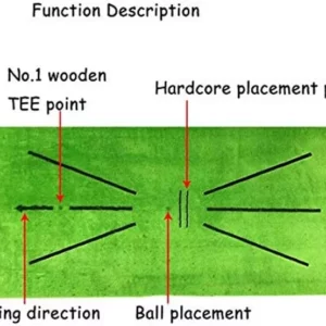 GOLF TRAINING MAT FOR SWING DETECTION BATTING