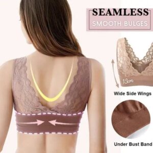 LAMI BRA – Push Up Comfort Super Elastic Breathable Lace Bra