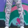 Locked and Loaded Jeans With Straps