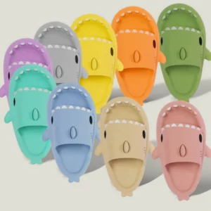 Men Cloud Sharks Slides