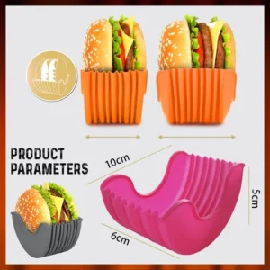 Mess-free Burger Holder