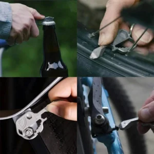 Multifunctional Key Shaped Pocket Tool