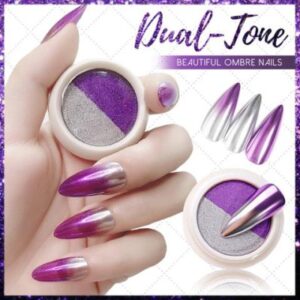Ombre Mirror Nails Chrome Powder