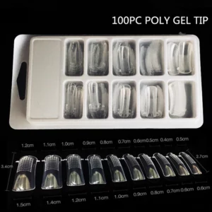 Kit di unghie PolyGel da 10/13 pezzi