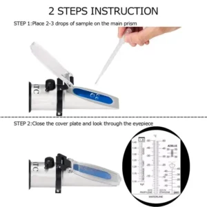 Reftub 4 in 1 ATC Refractometer Antifreeze Coolant Tester