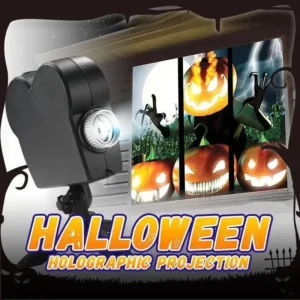 Scary Halloween Projector( Projector + 12 videos + Screen)