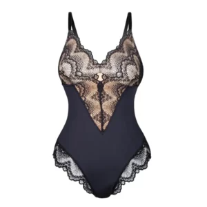 Sexy Lace Tummy Control Bodysuit