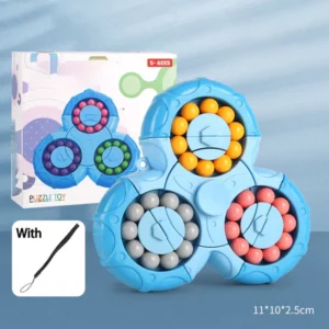 Six-Sided Rotating Fingertip Rubiks Cube