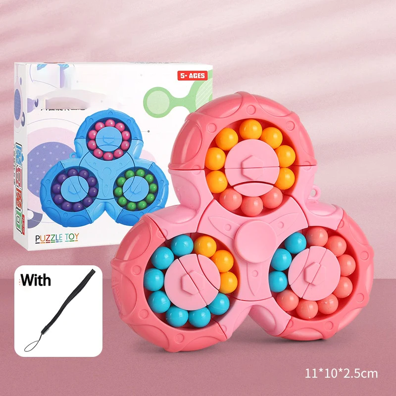 Six-Sided Rotating Fingertip Gyro Rubik's Cube - Image 6