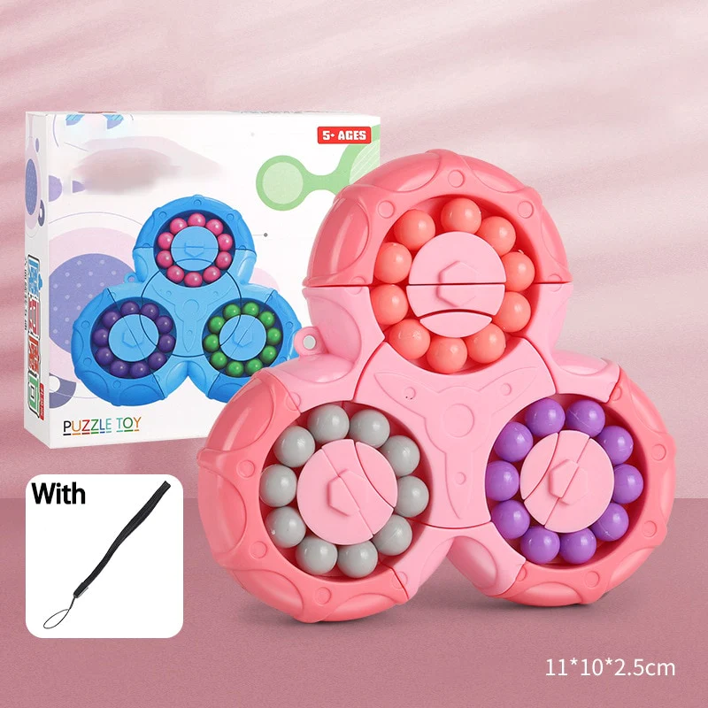 Six-Sided Rotating Fingertip Rubiks Cube