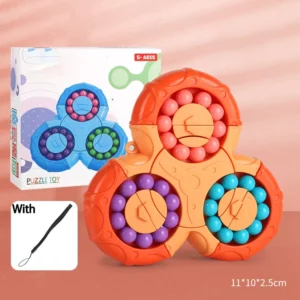 Six-Sided Rotating Fingertip Rubiks Cube