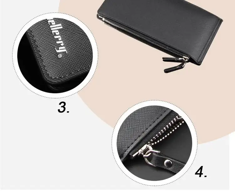 Skywalleth™ Multifunctional Mens Long Wallets