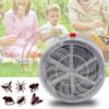 Solar Powered Bug Zapper-No Need For Wiring or Battery Costs