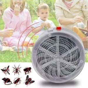 Solar Powered Bug Zapper-No Need For Wiring or Battery Costs