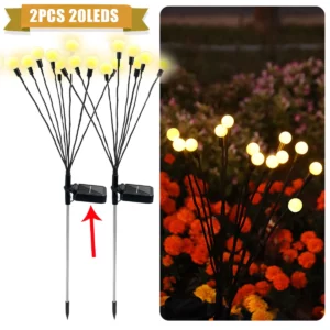 Solar Powered Firefly LED Light
