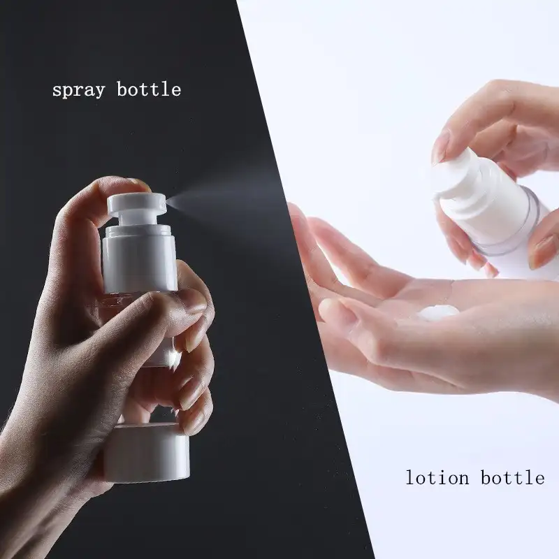 Vacuum Cosmetic Travel Containers