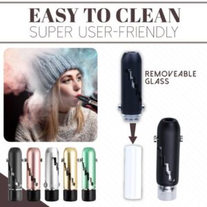 ZigZag Twisting Portable Glass Blunt