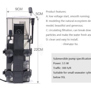 ioaoi Protein Skimmers for Saltwater Aquariums